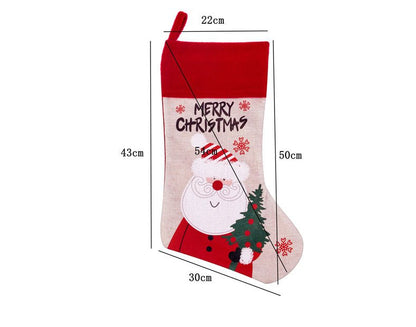 Lovely Cartoon Print Christmas Stocking - TOY-PLU-24702 - YWSYMC - 42shops