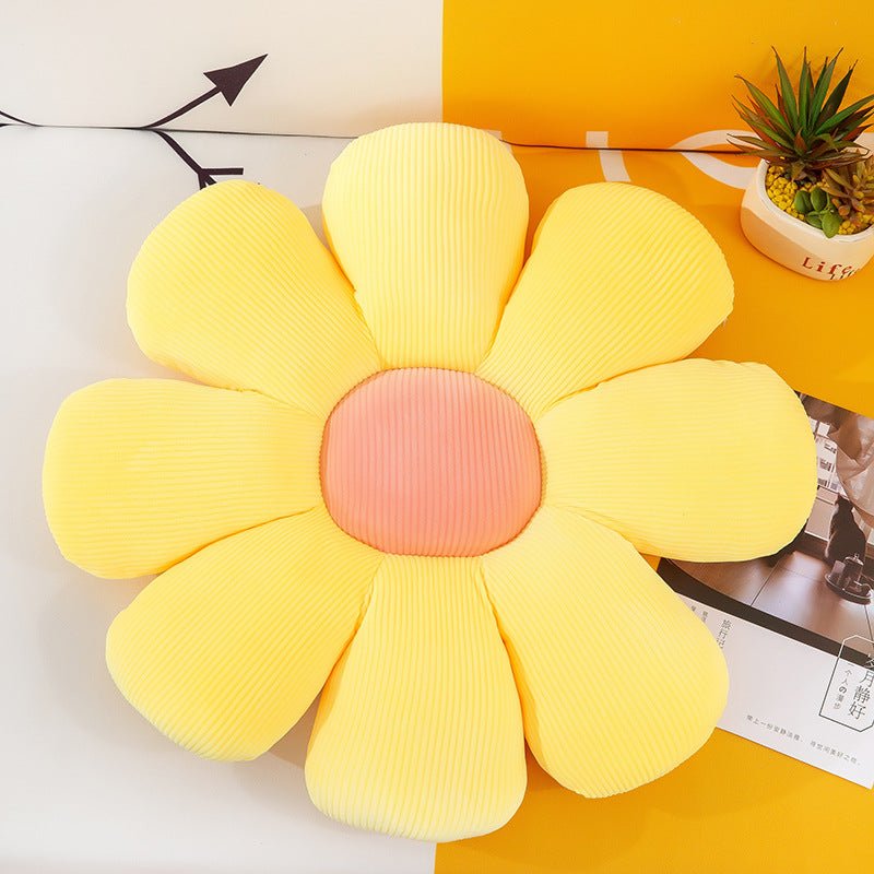 Lovely Daisy Flower Pillow Cushion Multicolor - TOY-PLU-61510 - Gongjulipin - 42shops