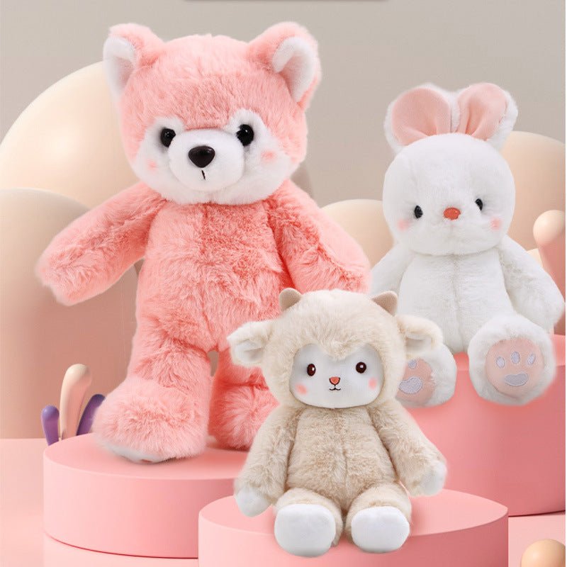 Lovely Fox Lamb Rabbit Plush Toys Stuffed Animal - TOY-PLU-43201 - Yangzhoubishiwei - 42shops