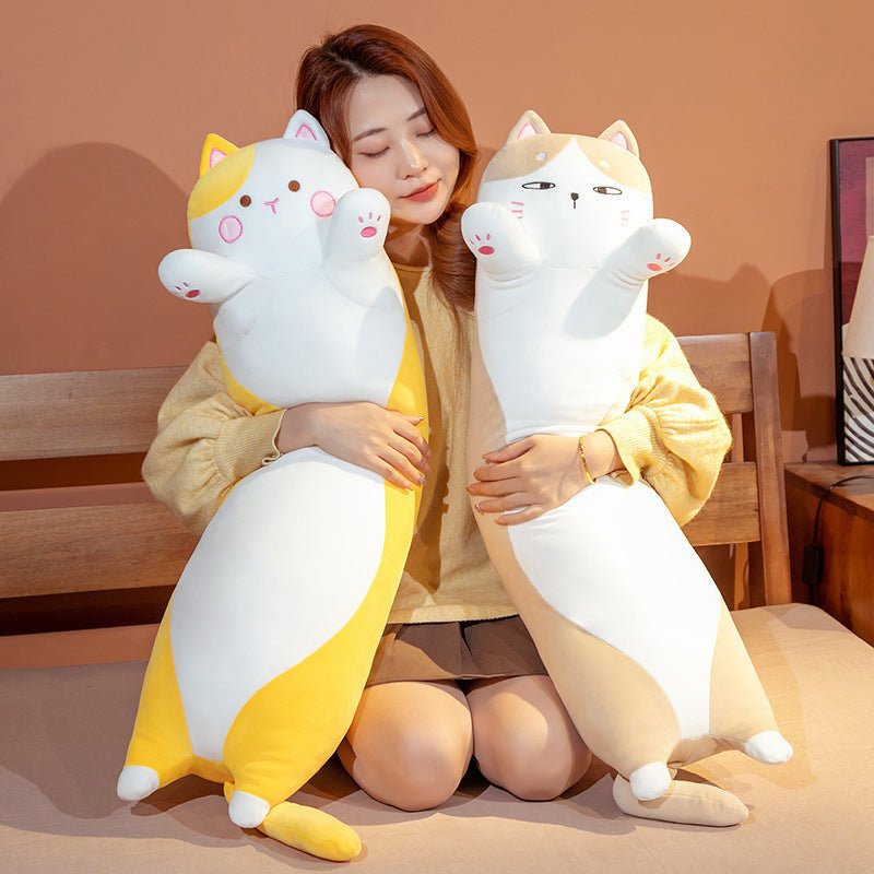 Lovely Plush Cat Doll Cartoon Soft Stuffed Kitten Pillow - TOY-PLU-67401 - Yangzhou kaka - 42shops