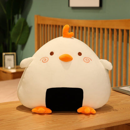 Lovely Rice Ball Chicken Duckling Pillow Plush Toy - TOY-PLU-8701 - Hangjiang qianyang - 42shops