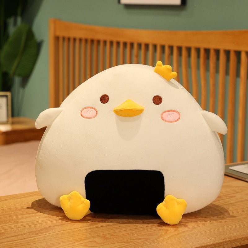 Lovely Rice Ball Chicken Duckling Pillow Plush Toy - TOY-PLU-8704 - Hangjiang qianyang - 42shops