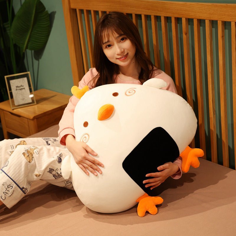 Lovely Rice Ball Chicken Duckling Pillow Plush Toy - TOY-PLU-8701 - Hangjiang qianyang - 42shops