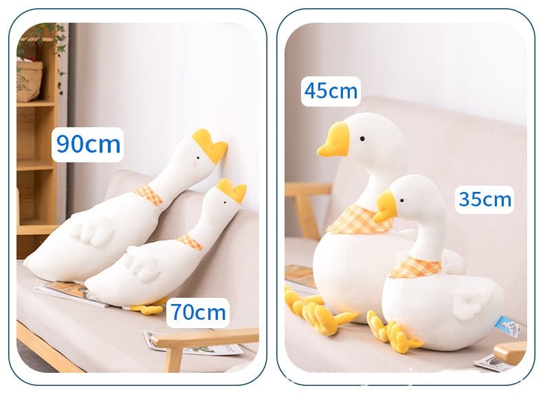 Lovely Sitting and Lying Goose Plush Dolls - TOY-PLU-80011 - Little CuCu - 42shops