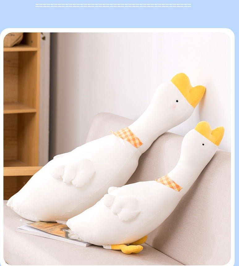 Lovely Sitting and Lying Goose Plush Dolls - TOY-PLU-80021 - Little CuCu - 42shops