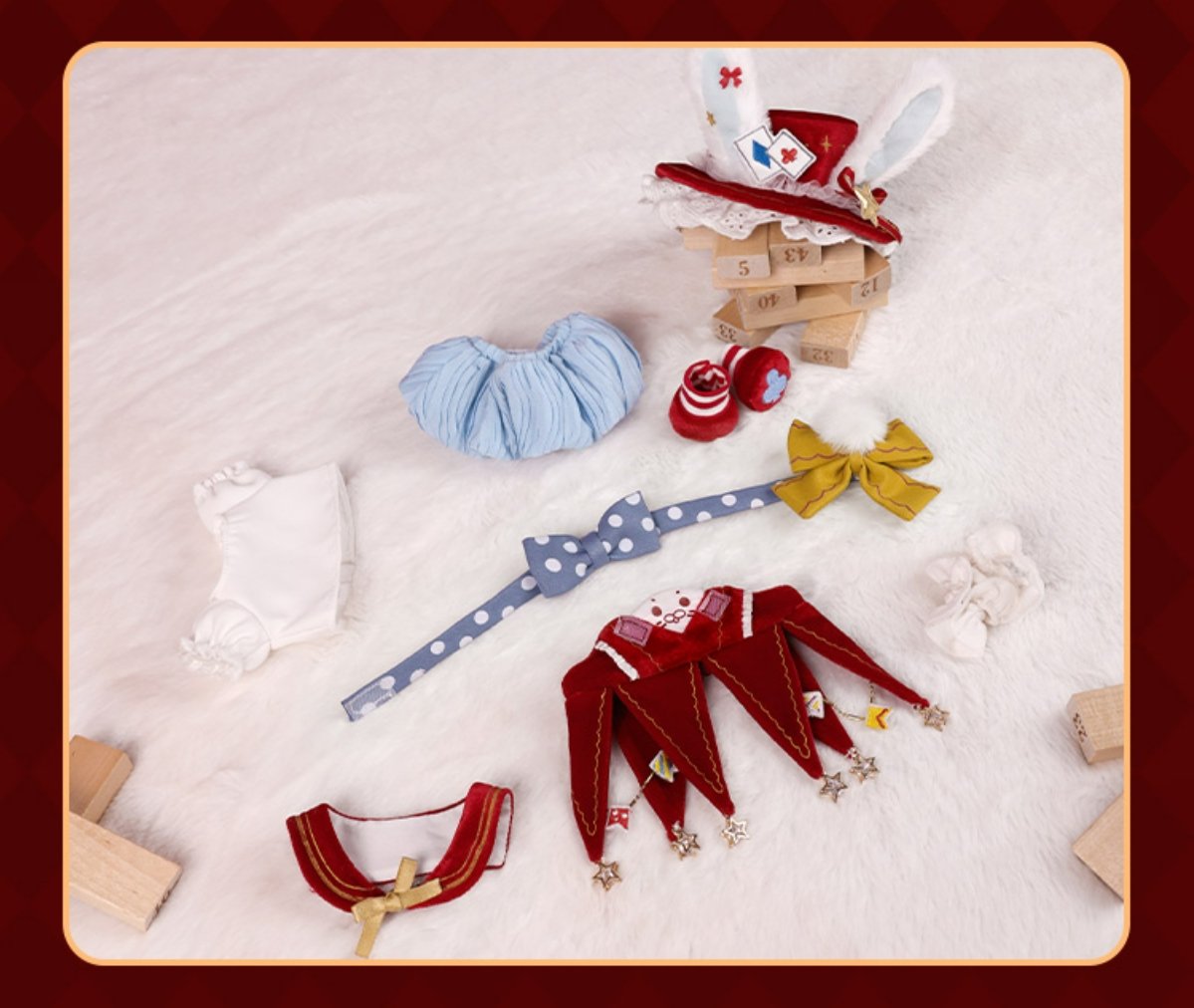 Magic Amusement Park Cotton Doll Set   