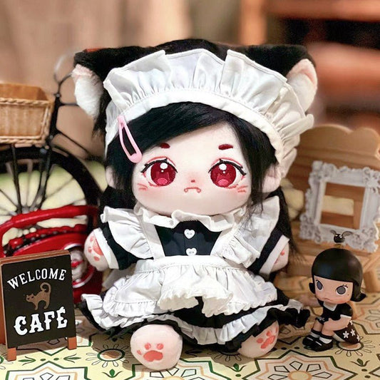 Maid Cafe Lena Bear Cotton Doll Clothes - TOY-PLU-53801 - Strawberry universe - 42shops