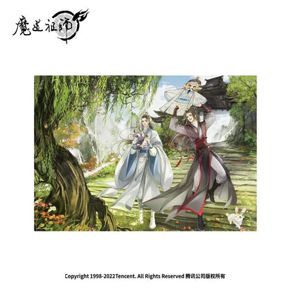 MDZS Animation  Years of the Four Scenes Standee Quicksand Ornament Badge (poster) 8406:374401