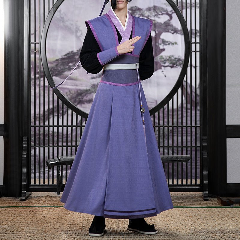 MDZS Jiang Cheng Purple Cosplay Costumes (L XL) 15102:375431