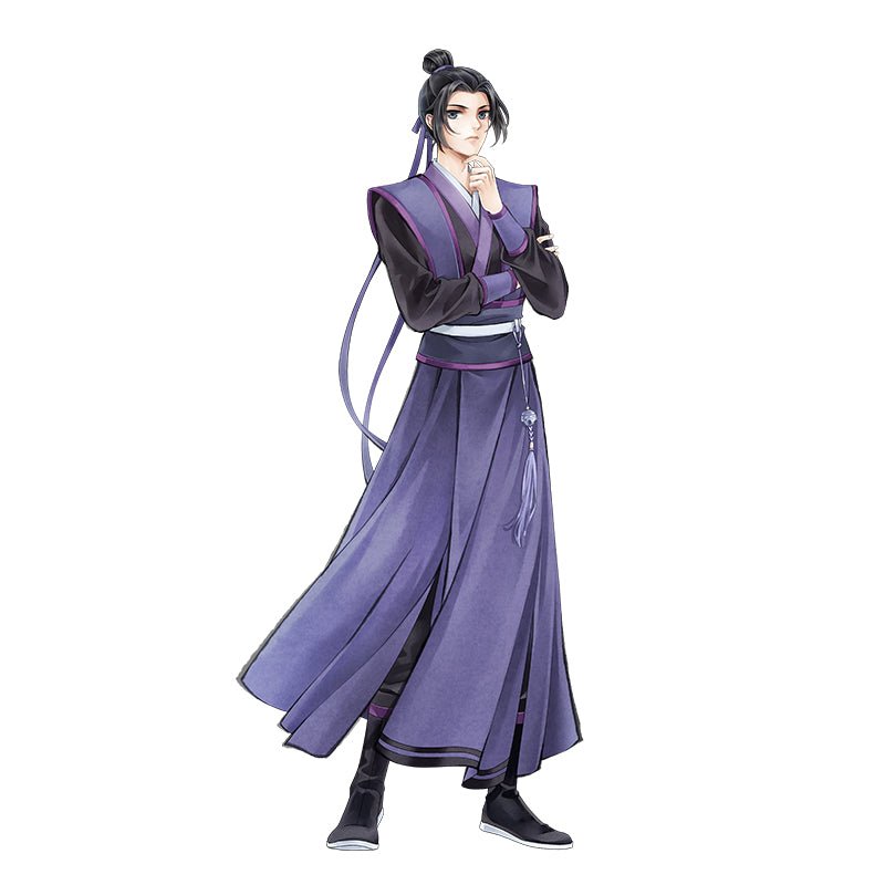 MDZS Jiang Cheng Purple Cosplay Costumes 15102:375437