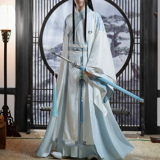 MDZS Lan Wangji Lan Zhan Adult Cosplay Costume (L M S XL / pre-order) 15092:351939
