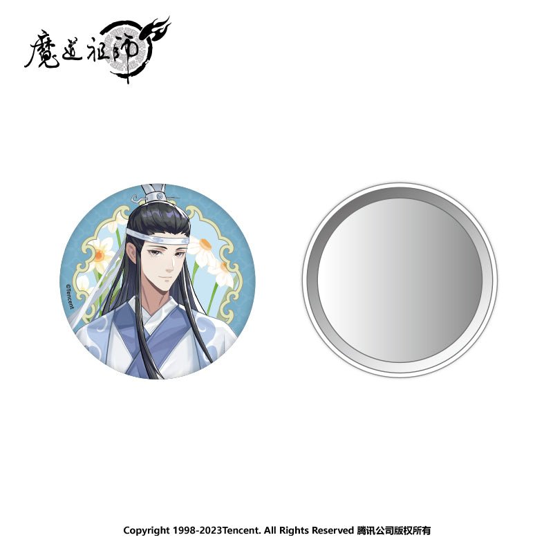 MDZS Lan Wangji Wei Wuxian Badge - TOY-ACC-53207 - NAN MAN SHE - 42shops