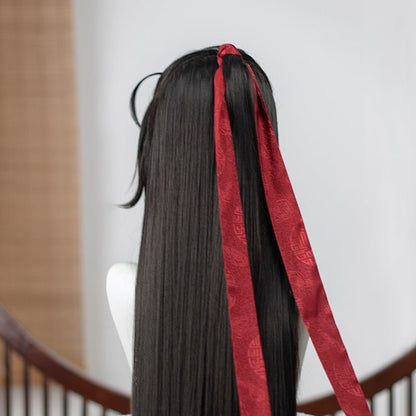 MDZS Wei Wuxian Black Cosplay Wigs With Long Bangs 15096:402059