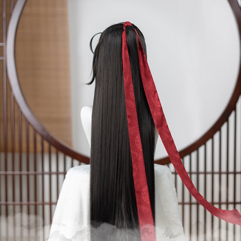 MDZS Wei Wuxian Black Cosplay Wigs With Long Bangs - COS-WI-10401 - MIAOWU COSPLAY - 42shops