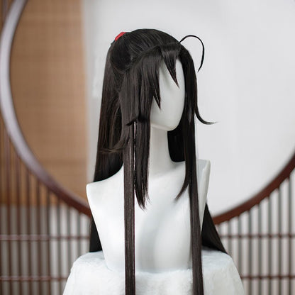 MDZS Wei Wuxian Black Cosplay Wigs With Long Bangs 15096:402055