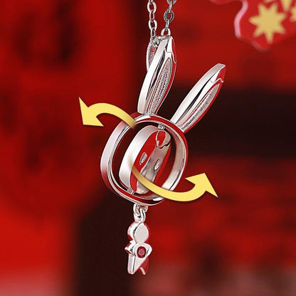 MDZS Wei Wuxian Lan Wangji Rabbit Necklace Pendant 11736:400975