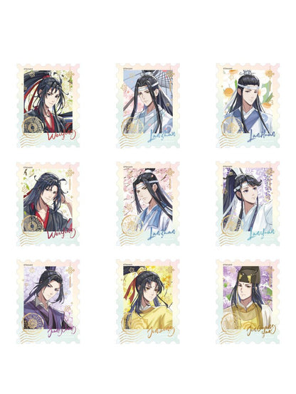 MDZS Wei Wuxian Lan Wangji Spring Flower Feast Acrylic Laser Stamps 18356:315761