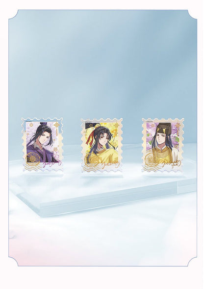 MDZS Wei Wuxian Lan Wangji Spring Flower Feast Acrylic Laser Stamps 18356:315789 18356:315789