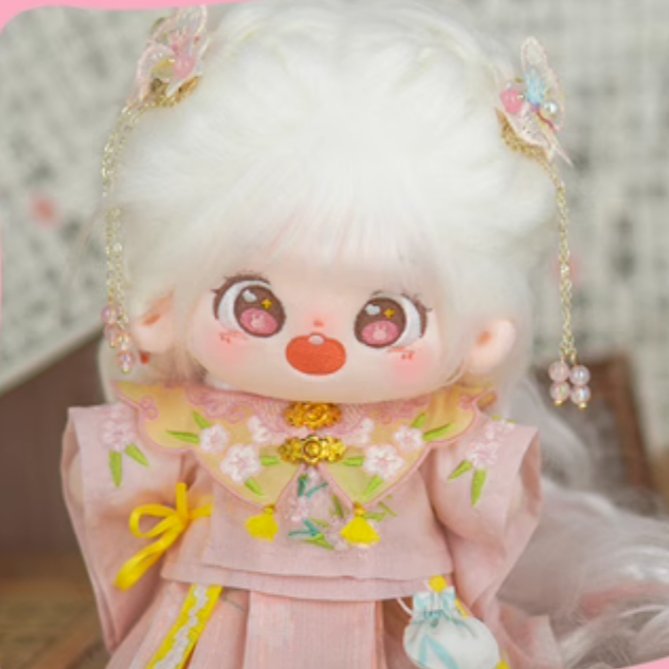 Ming Dynasty Hanfu Pink Ink Doll Clothes Peach Blossom Demon 20962:419427