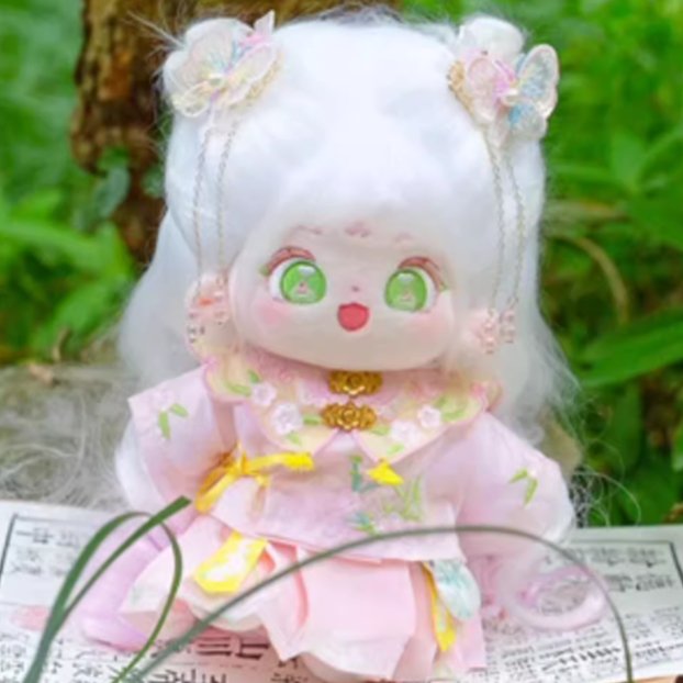Ming Dynasty Hanfu Pink Ink Doll Clothes Peach Blossom Demon 20962:419421