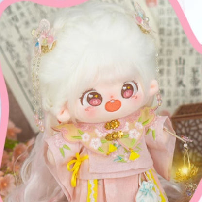 Ming Dynasty Hanfu Pink Ink Doll Clothes Peach Blossom Demon 20962:419425