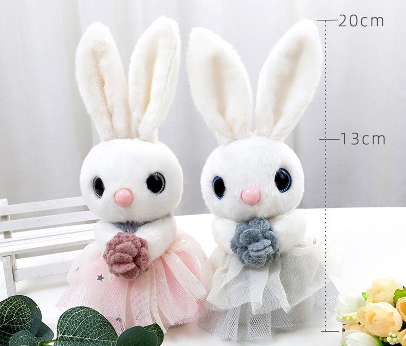 Mini Bunny Plush Keychain - TOY-PLU-35201 - Junyang - 42shops