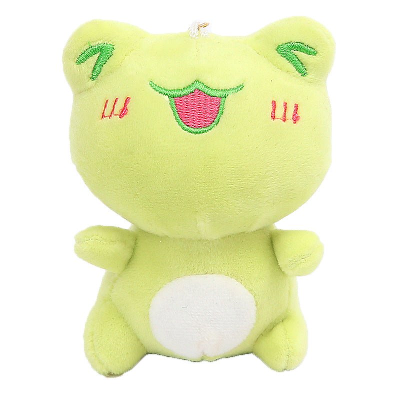 Mini Cute Frog Plush Keychain Multicolor - TOY-ACC-22001 - Gaomishiqinghua - 42shops