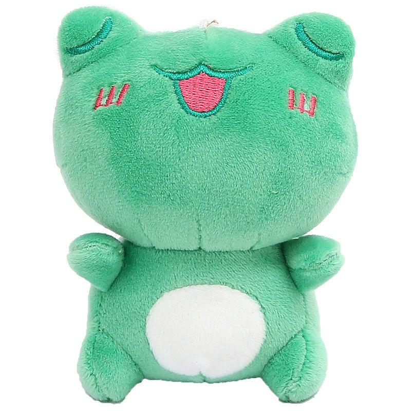 Mini Cute Frog Plush Keychain Multicolor - TOY-ACC-22002 - Gaomishiqinghua - 42shops