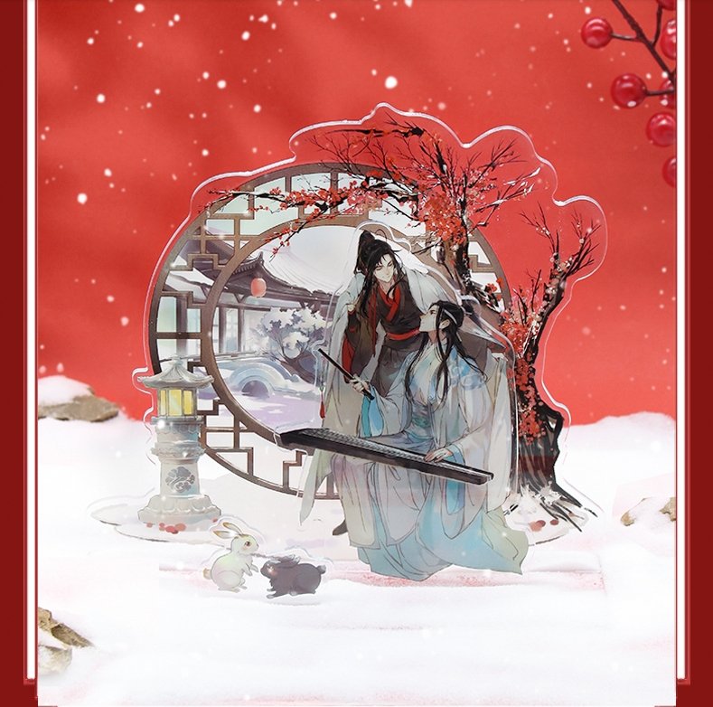 Mo Dao Zu Shi 2024 Wei Wuxian Lan Wangji A3 Tapestry Wall Scroll