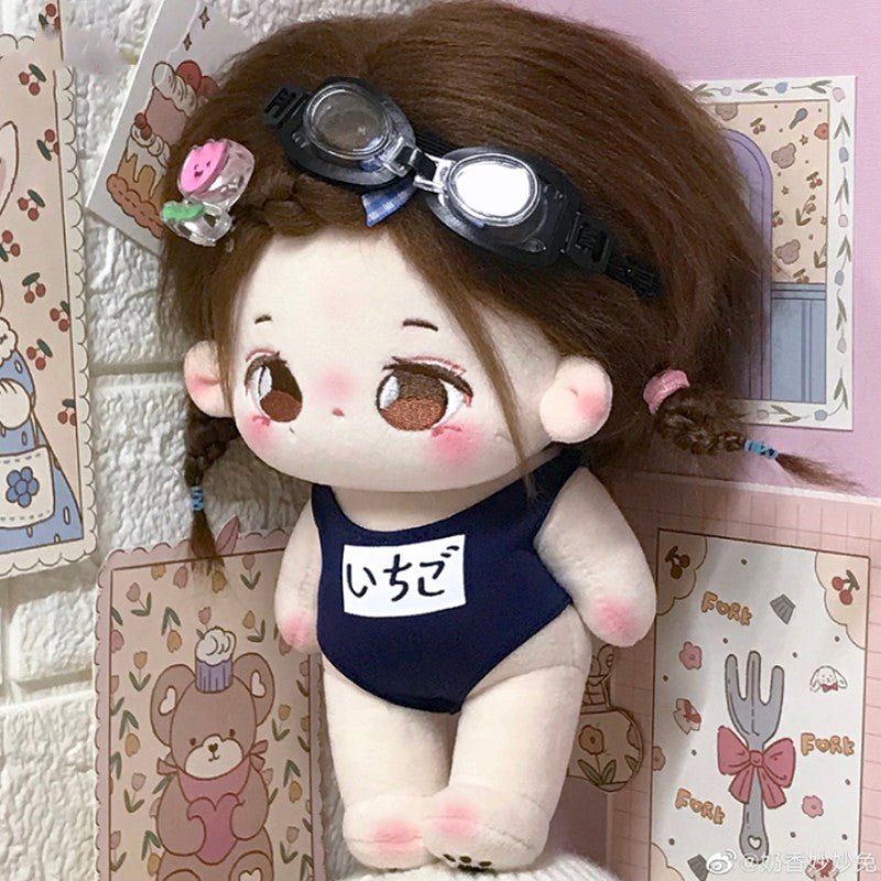 Navy Strawberry Swimsuit Doll Clothes - TOY-PLU-64601 - Strawberry universe - 42shops