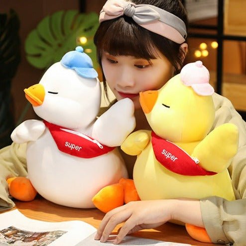 Nordic Creative White Yellow Duck Plushies - TOY-PLU-66004 - Yangzhouburongfang - 42shops