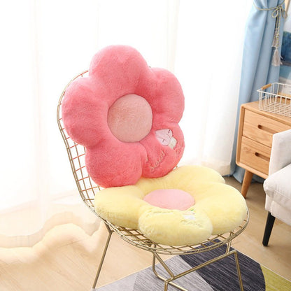 Office Sofa Chair Flower Cushion Multicolor - TOY-PLU-84603 - Yangzhoumengzhe - 42shops