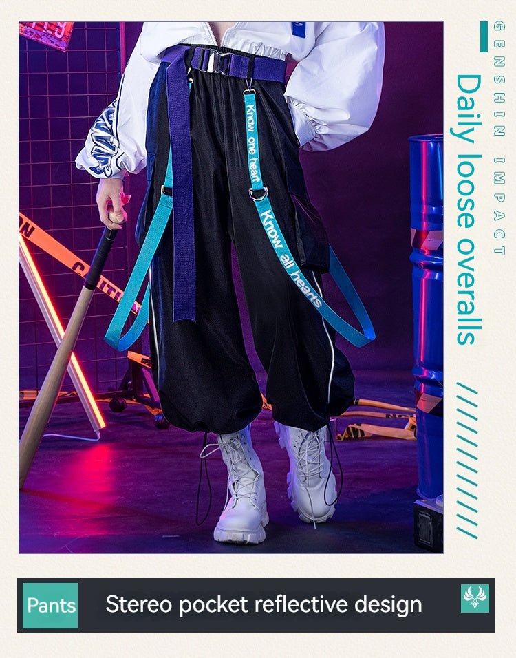 OG Wanderer Cosplay Costume Game Anime Daily Wear Men 21450:374919