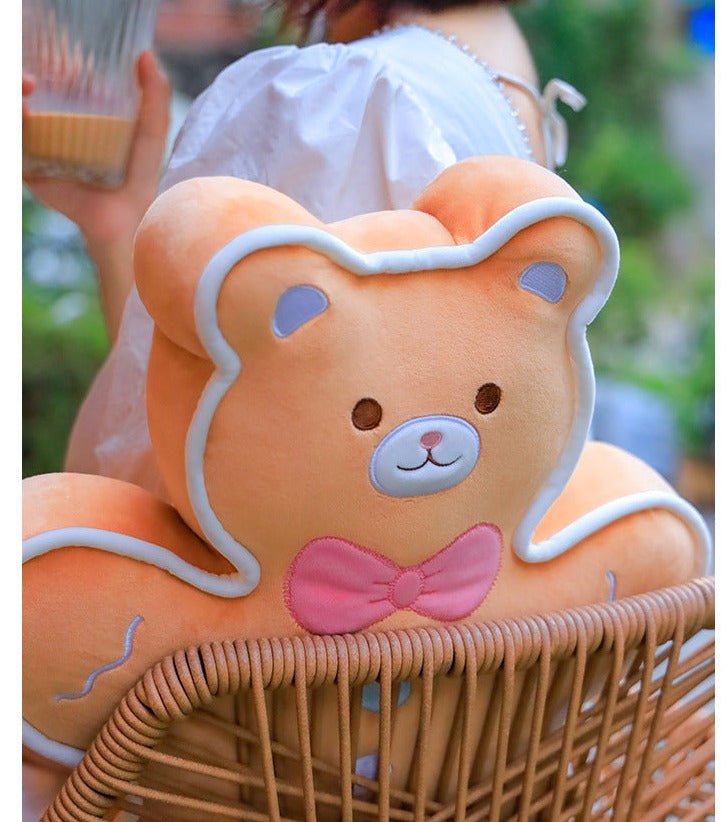 Orange Gingerbread Rabbit Bear Plush Toy - TOY-PLU-14202 - Dongguan yuankang - 42shops