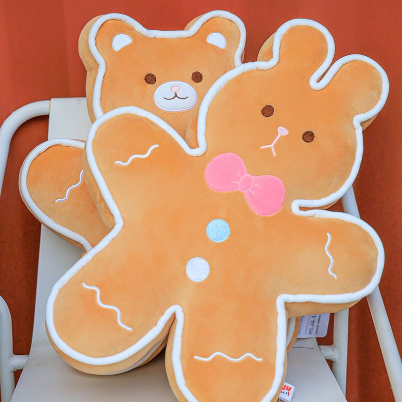 Orange Gingerbread Rabbit Bear Plush Toy - TOY-PLU-14201 - Dongguan yuankang - 42shops