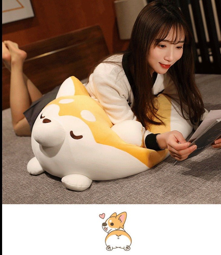 Orange Grey Husky Plush Toys - TOY-ACC-14801 - Yangzhou kaka - 42shops