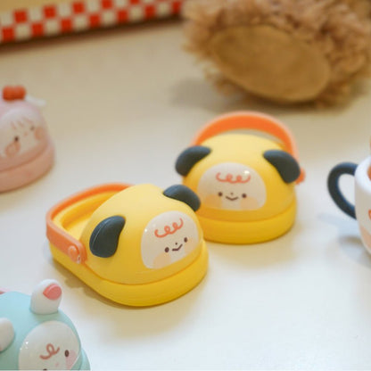 Pajama Party Slippers Doll Shoes Accessories Cute Photo Props 20904:352097