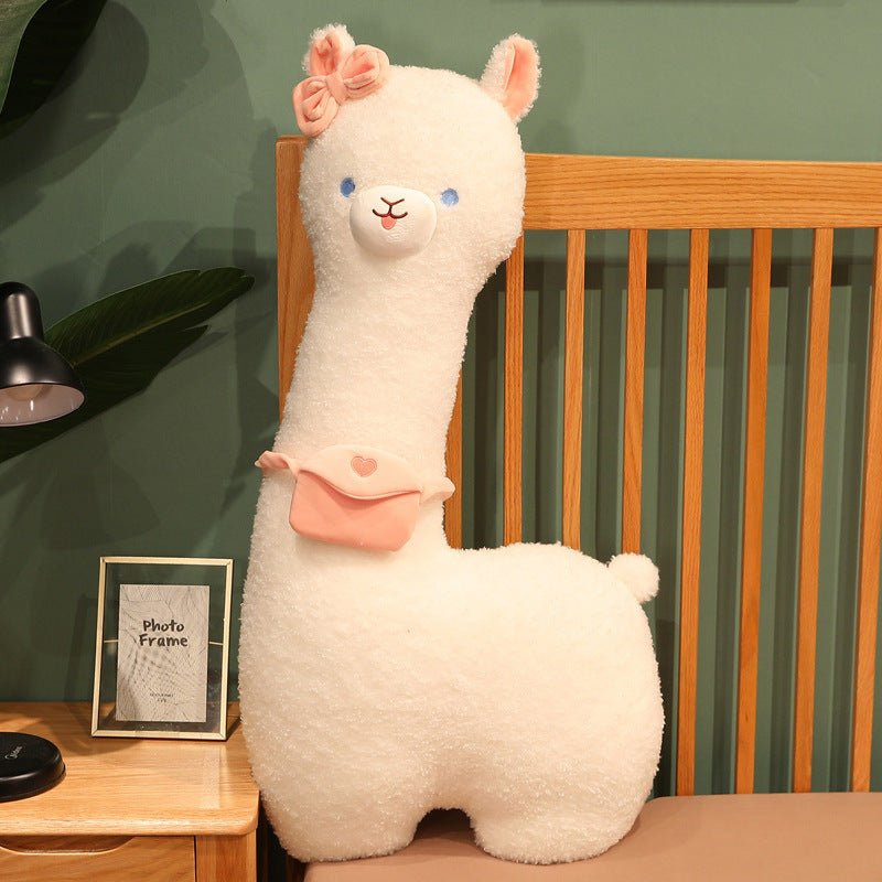 Pink Blue Alpaca Plush Cuddle Pillow - TOY-PLU-87001 - Yangzhoumeixuan - 42shops