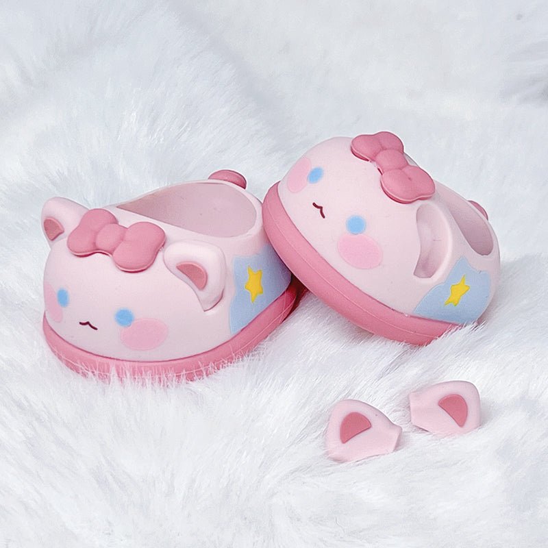 Pink Cat Photography Props Dressing and Matching Doll Shoes 20906:420567