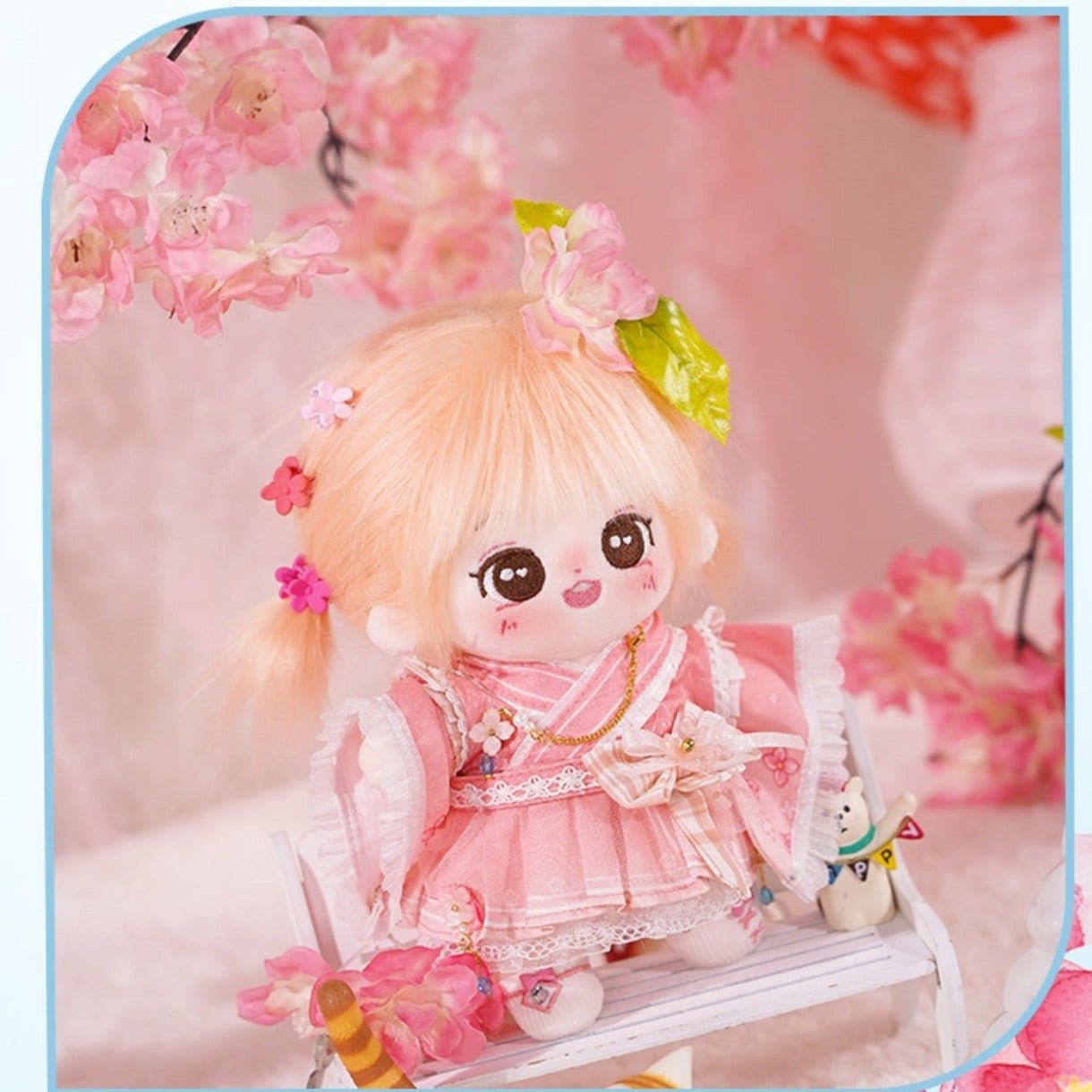 Pink Cherry Cotton Doll Clothes - TOY-ACC-15601 - omodoki - 42shops
