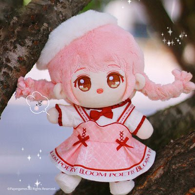 Pink Cotton Doll Clothes And Dress - TOY-PLU-58601 - Strawberry universe - 42shops