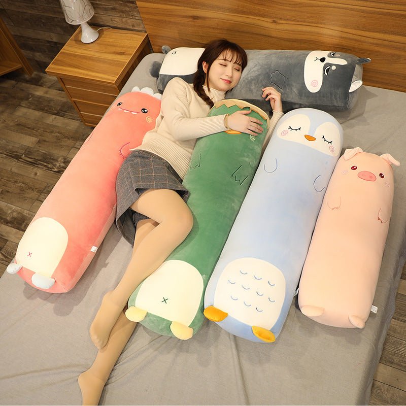 Pink Dinosuar Plush Toys Stuffed Animal Body Pillows - TOY-PLU-17719 - Yangzhou dalaofei - 42shops