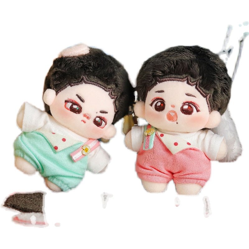 Pink Green Cotton Doll Clothes - TOY-PLU-52001 - Guoguoyinghua - 42shops