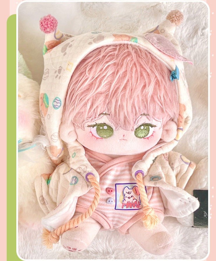Pink Peach Dog Adorable Cotton Doll Boy Doll - TOY-PLU-100401 - Forest Animation - 42shops