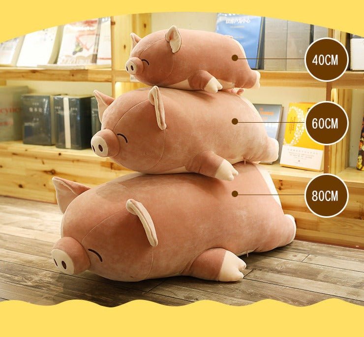 Pink Peach Pig Plush Toys Cushions - TOY-PLU-15401 - Hangjiang qianyang - 42shops