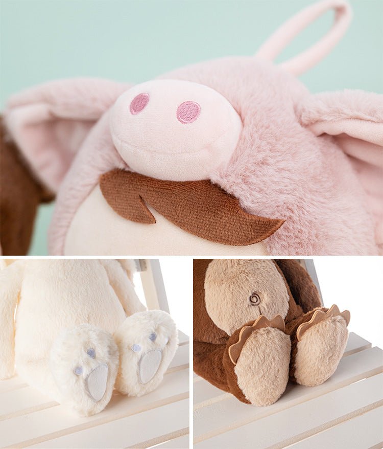 Pink Pig Bunny Plush Toys - TOY-PLU-19201 - Metoo - 42shops