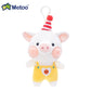 Pink Pig Plush Toy Keychain Pendant pig with red hat 10-17 cm/3.9-6.7 inches 