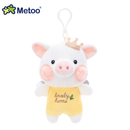 Pink Pig Plush Toy Keychain Pendant yellow pig 10-17 cm/3.9-6.7 inches 