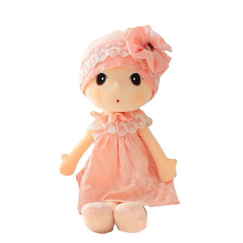 Pink Rag Dolls For Girls Multicolor - TOY-PLU-65301 - Haoweida - 42shops