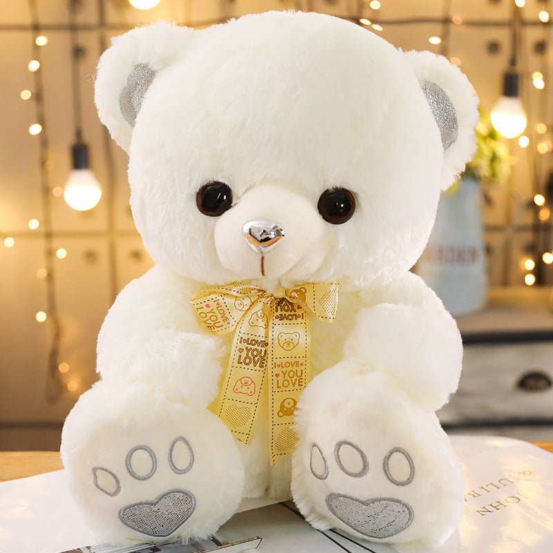 Pink White Blue Teddy Bear Plush Stuffed Animals - TOY-PLU-57201 - Yangzhou kaka - 42shops